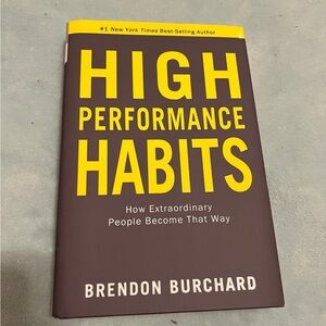 High Performance Habits Book by Brendon Burchard